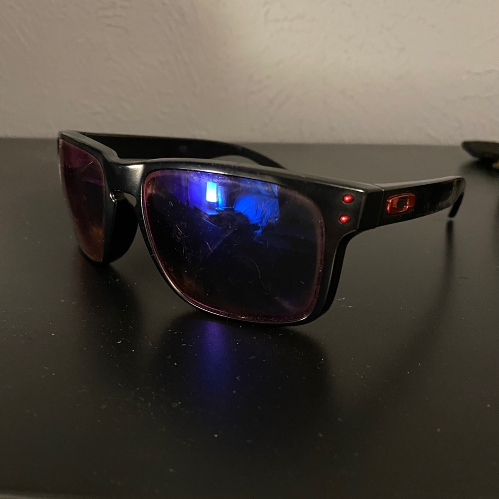 Oakley Holbrook in purple